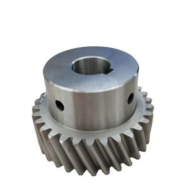 Engrenagem helicoidal de aço